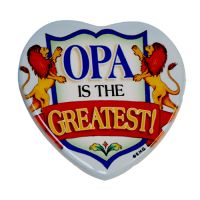 Heart Magnet Opa is the Greatest